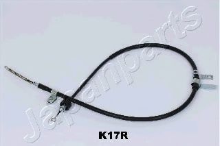 Трос ручного тормоза JAPANPARTS BC-K17R Трос ручного тормоза JAPANPARTS BC-K17R