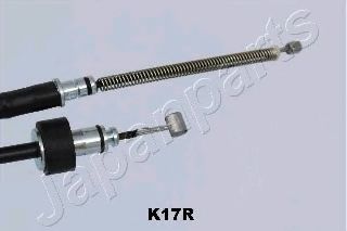 Трос ручного тормоза JAPANPARTS BC-K17R