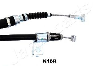 Трос ручного тормоза JAPANPARTS BC-K18R