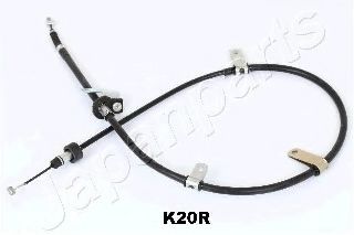 Трос ручного тормоза JAPANPARTS BC-K20R Трос ручного тормоза JAPANPARTS BC-K20R