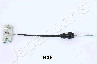 Трос ручного тормоза JAPANPARTS BC-K28