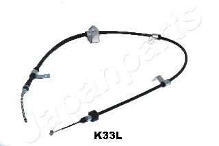 Трос ручного тормоза JAPANPARTS BC-K33L Трос ручного тормоза JAPANPARTS BC-K33L