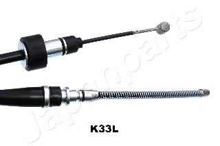 Трос ручного тормоза JAPANPARTS BC-K33L