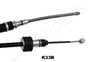 Трос ручного тормоза JAPANPARTS BC-K33R