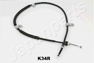 Трос ручного тормоза JAPANPARTS BC-K34R Трос ручного тормоза JAPANPARTS BC-K34R