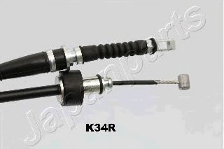 Трос ручного тормоза JAPANPARTS BC-K34R