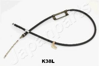 Трос ручного тормоза JAPANPARTS BC-K38L Трос ручного тормоза JAPANPARTS BC-K38L
