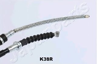 Трос ручного тормоза JAPANPARTS BC-K38R