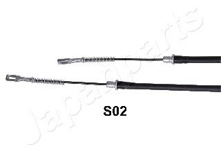 Трос ручного тормоза JAPANPARTS BC-S02 Трос ручного тормоза JAPANPARTS BC-S02