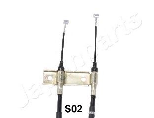 Трос ручного тормоза JAPANPARTS BC-S02