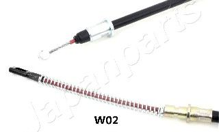 Трос ручного тормоза JAPANPARTS BC-W02
