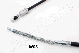 Трос ручного тормоза JAPANPARTS BC-W03