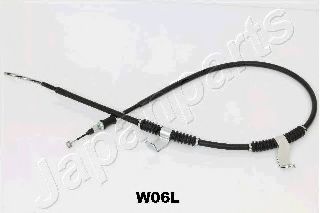 Трос ручного тормоза JAPANPARTS BC-W06L Трос ручного тормоза JAPANPARTS BC-W06L