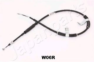 Трос ручного тормоза JAPANPARTS BC-W06R Трос ручного тормоза JAPANPARTS BC-W06R