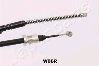Трос ручного тормоза JAPANPARTS BC-W06R