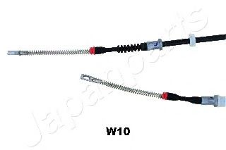 Трос ручного тормоза JAPANPARTS BC-W10