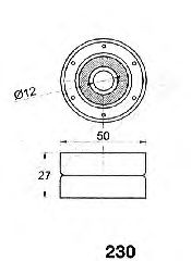 Натяжитель ремня ГРМ JAPANPARTS BE-230