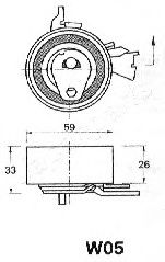 Натяжитель ремня ГРМ JAPANPARTS BE-W05