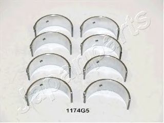 Шатунный вкладыш JAPANPARTS CB1174G5