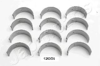 Шатунный вкладыш JAPANPARTS CB1203G5