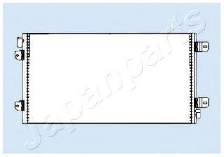 Радиатор кондиционера JAPANPARTS CND093050