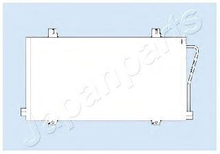 Радиатор кондиционера JAPANPARTS CND093051