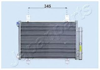 Радиатор кондиционера JAPANPARTS CND142009
