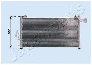 Радиатор кондиционера JAPANPARTS CND253014