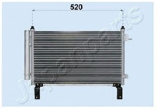 Радиатор кондиционера JAPANPARTS CND313015
