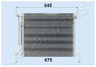 Радиатор кондиционера JAPANPARTS CND313016