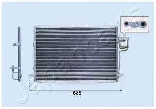 Радиатор кондиционера JAPANPARTS CND333028