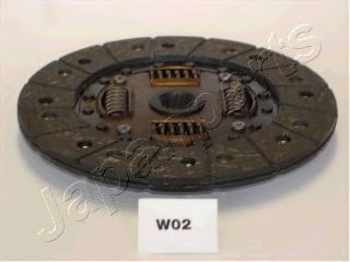 Диск сцепления JAPANPARTS DF-W02