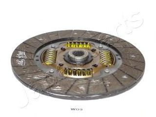 Диск сцепления JAPANPARTS DF-W09