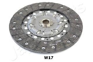 Диск сцепления JAPANPARTS DF-W17 Диск сцепления JAPANPARTS DF-W17