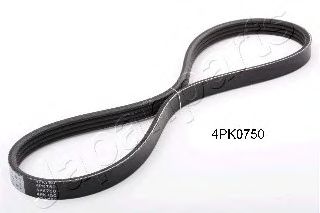 Поликлиновой ремень JAPANPARTS DV-4PK0750