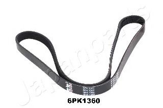 Поликлиновой ремень JAPANPARTS DV-6PK1360