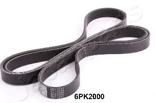 Поликлиновой ремень JAPANPARTS DV-6PK2000