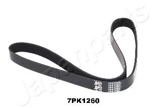 Поликлиновой ремень JAPANPARTS DV-7PK1260