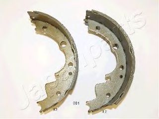 Тормозные колодки барабанные JAPANPARTS GF-001AF