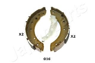 Тормозные колодки барабанные JAPANPARTS GF-016AF