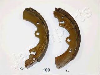 Тормозные колодки барабанные JAPANPARTS GF-100AF