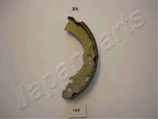 Тормозные колодки барабанные JAPANPARTS GF-103AF