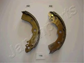 Тормозные колодки барабанные JAPANPARTS GF-142AF