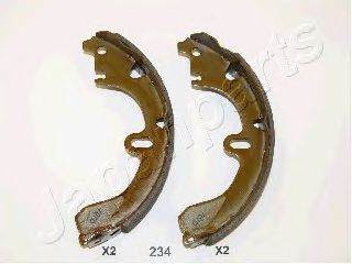 Тормозные колодки барабанные JAPANPARTS GF-234AF