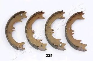 Тормозные колодки барабанные JAPANPARTS GF-235AF