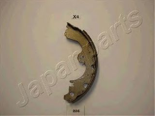 Тормозные колодки барабанные JAPANPARTS GF-236AF