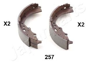 Тормозные колодки барабанные JAPANPARTS GF-257AF