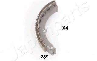 Тормозные колодки барабанные JAPANPARTS GF-259AF