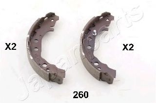 Тормозные колодки барабанные JAPANPARTS GF-260AF