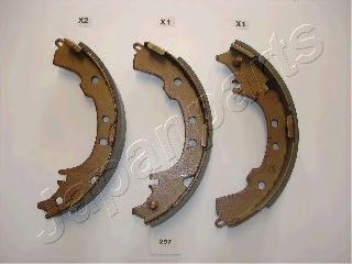 Тормозные колодки барабанные JAPANPARTS GF-297AF